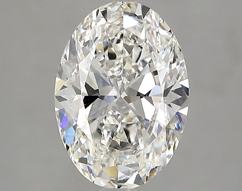 2.0 carat G-SI1 Natūralus Oval Deimantas (1)