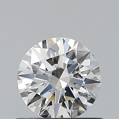 0.61 carat F-VVS1 Excellent cut Natūralus Round Deimantas (1)