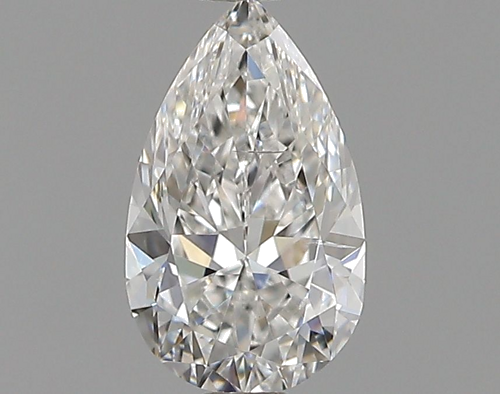0.5 carat F-SI2 Natūralus Pear Deimantas (1)