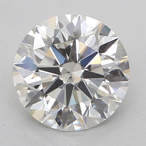 0.51 carat F-SI1 Excellent cut Natūralus Round Deimantas (1)