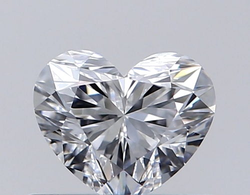 0.44 carat E-VVS1 Natūralus Heart Deimantas (1)