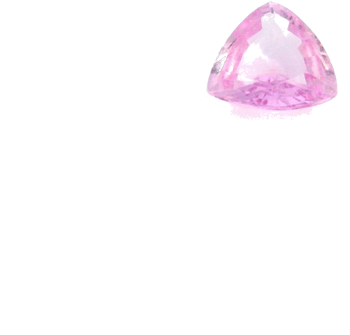0.66 carat PINK Triangular Safyras (1)