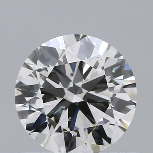 0.5 carat G-SI1 Very Good cut Natūralus Round Deimantas (1)