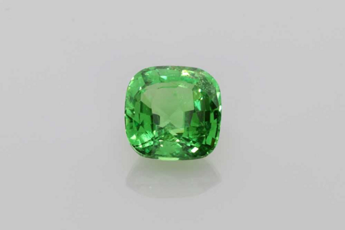 3.05 carat GREEN Cushion Garnet (1)