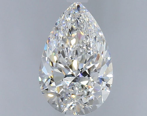 1.54 carat E-VS2 Natūralus Pear Deimantas (1)