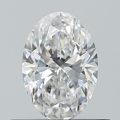 0.5 carat E-VS2 Natūralus Oval Deimantas (1)