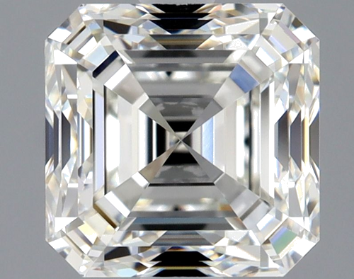 2.01 carat I-IF Natūralus Asscher Deimantas (1)
