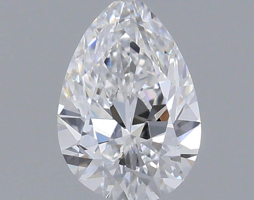 0.31 carat E-VVS1 Natūralus Pear Deimantas (1)