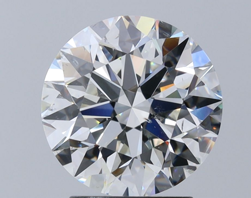 2.5 carat G-SI1 Excellent cut Natūralus Round Deimantas (1)