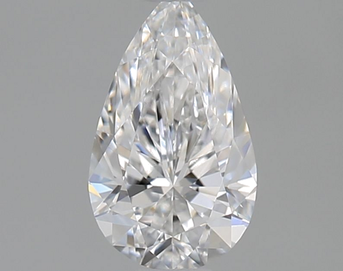 0.4 carat D-VVS2 Natūralus Pear Deimantas (1)