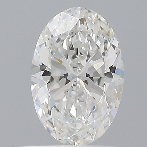 0.5 carat F-SI1 Natūralus Oval Deimantas (1)