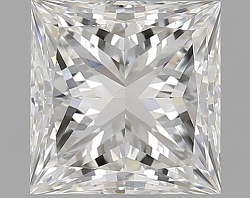 0.71 carat H-VS2 Natūralus Princess Deimantas (1)
