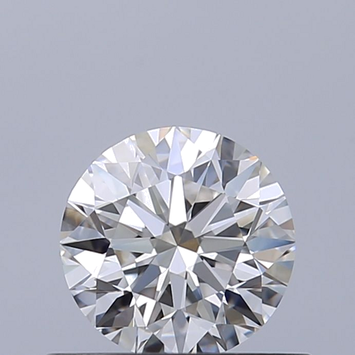 0.53 carat F-VVS1 Excellent cut Natūralus Round Deimantas (1)