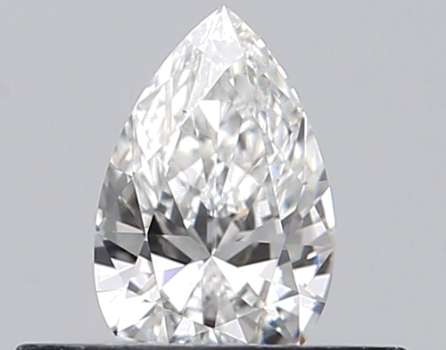 0.27 carat E-VS1 Natūralus Pear Deimantas (1)