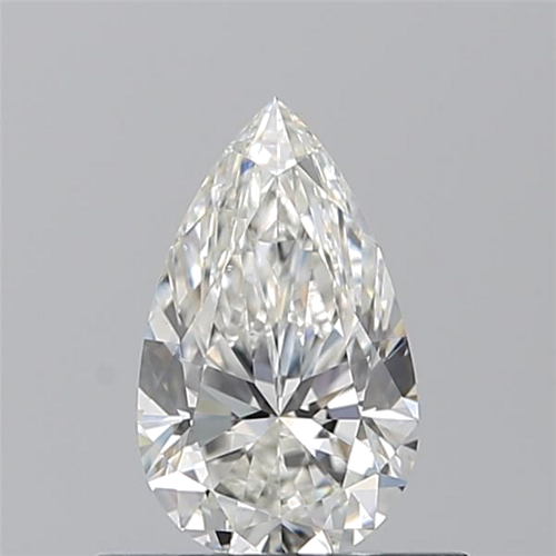 0.56 carat G-SI1 Natūralus Pear Deimantas (1)