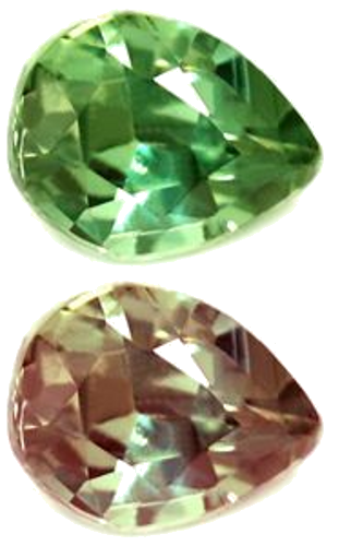 0.33 carat GREEN Pear Alexandrite (1)