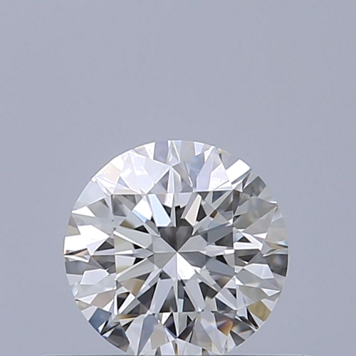 0.44 carat F-VVS2 Excellent cut Natūralus Round Deimantas (1)