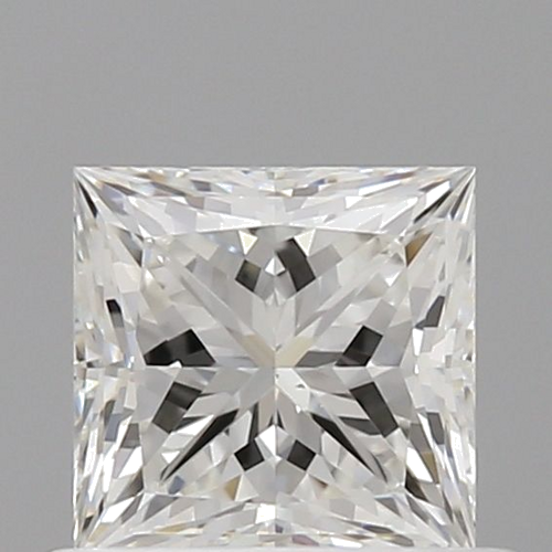 0.57 carat G-VS2 Natūralus Princess Deimantas (1)