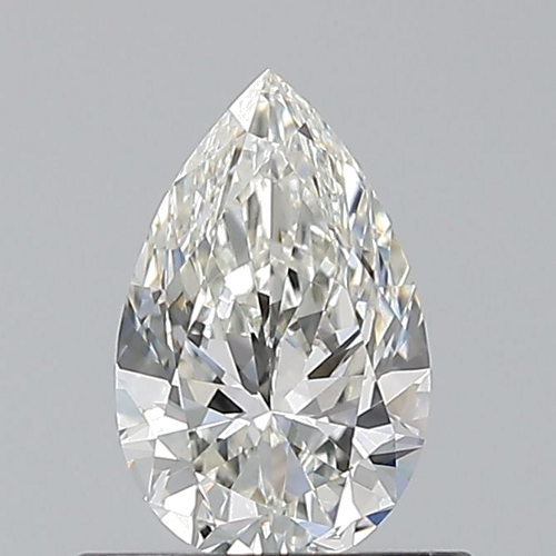 0.59 carat H-VS1 Natūralus Pear Deimantas (1)