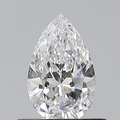 0.5 carat D-VS2 Natūralus Pear Deimantas (1)