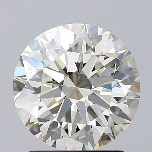 2.01 carat K-VVS2 Very Good cut Natūralus Round Deimantas (1)