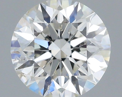 0.61 carat I-SI2 Excellent cut Natūralus Round Deimantas (1)