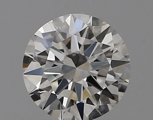 0.38 carat F-VVS1 Excellent cut Natūralus Round Deimantas (1)