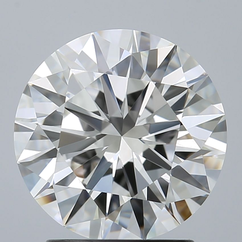 2.2 carat F-VVS1 Excellent cut Natūralus Round Deimantas (1)