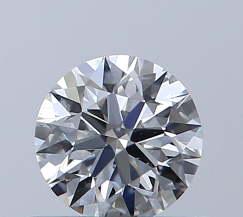 0.41 carat F-SI1 Excellent cut Natūralus Round Deimantas (1)