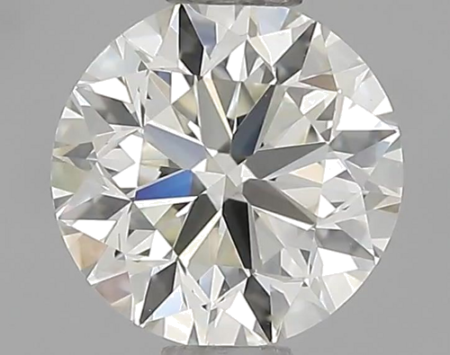 0.6 carat K-VVS2 Very Good cut Natūralus Round Deimantas (1)