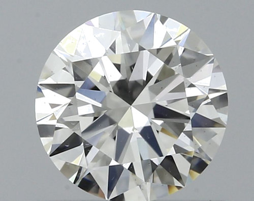 0.56 carat G-SI1 Excellent cut Natūralus Round Deimantas (1)