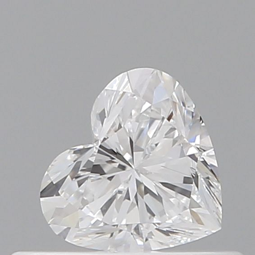 0.33 carat D-VVS1 Natūralus Heart Deimantas (1)