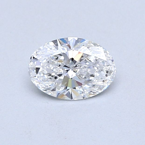 0.51 carat D-SI2 Natūralus Oval Deimantas (1)