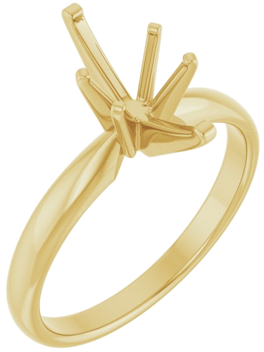 14K Yellow 11.5x5.5 mm Marquise Solitaire Engagement Ring Mounting (1)