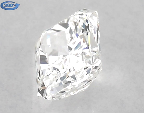 1.51 carat H-VVS2 Natūralus Radiant Deimantas (1)