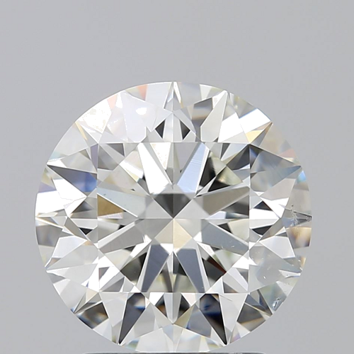 2.52 carat H-SI1 Excellent cut Natūralus Round Deimantas (1)