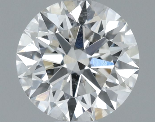 0.51 carat I-SI2 Excellent cut Natūralus Round Deimantas (1)
