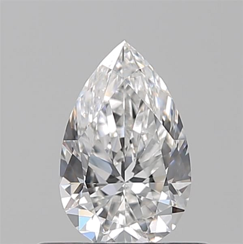 0.5 carat E-VS1 Natūralus Pear Deimantas (1)