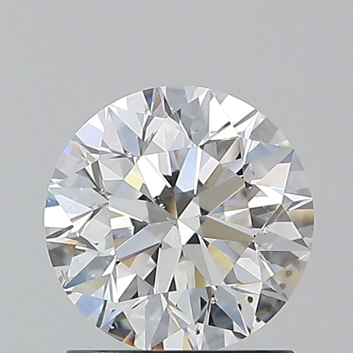 1.3 carat F-SI1 Excellent cut Natūralus Round Deimantas (1)
