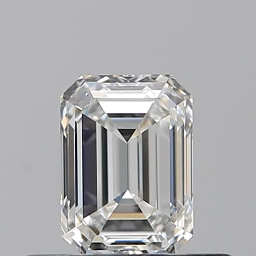 0.51 carat F-VVS1 Natūralus Emerald Deimantas (1)