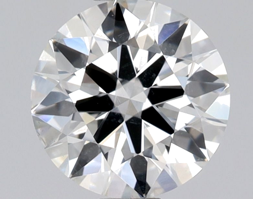 0.75 carat F-SI2 Excellent cut Natūralus Round Deimantas (1)