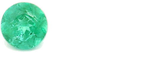 0.49 carat GREEN Round Smaragdas (1)