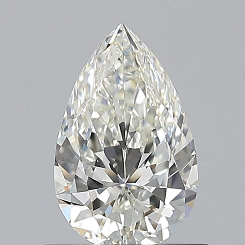 0.71 carat I-VVS2 Natūralus Pear Deimantas (1)