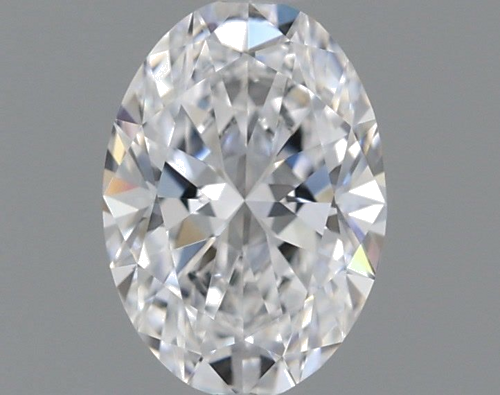 0.5 carat D-VVS2 Natūralus Oval Deimantas (1)