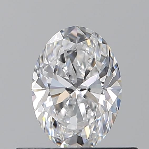 0.5 carat D-VVS1 Natūralus Oval Deimantas (1)