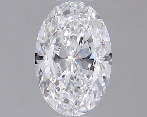 0.5 carat D-VVS1 Natūralus Oval Deimantas (1)
