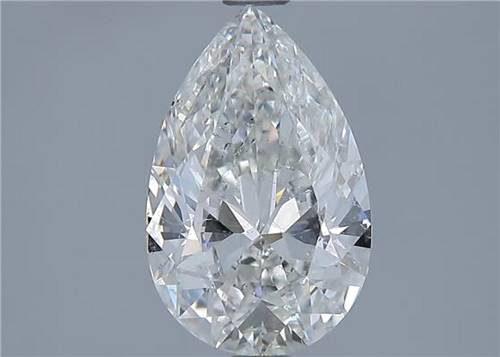 1.6 carat I-SI2 Natūralus Pear Deimantas (1)