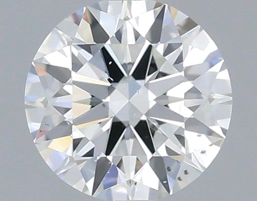 0.35 carat G-SI1 Excellent cut Natūralus Round Deimantas (1)