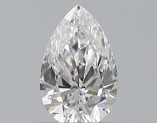 0.43 carat D-VVS2 Natūralus Pear Deimantas (1)