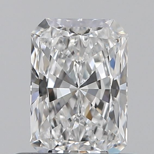 0.61 carat E-SI1 Natūralus Radiant Deimantas (1)